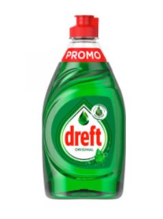 Dreft afwasmiddel, extra veel inhoud