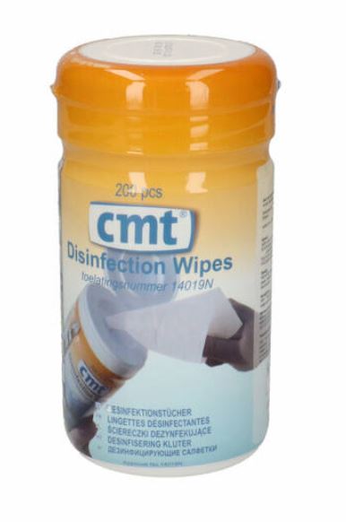 CMT Foodwipes Disinfection | Witte Desinfectiedoekjes | 200 stuks