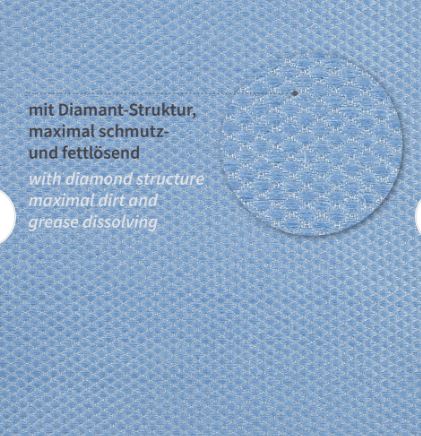 Glasdoek microfiber met diamantstructuur