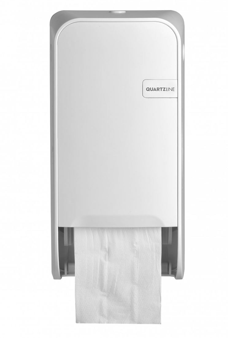 Toiletrolhouder voor doprollen, duo quartz line