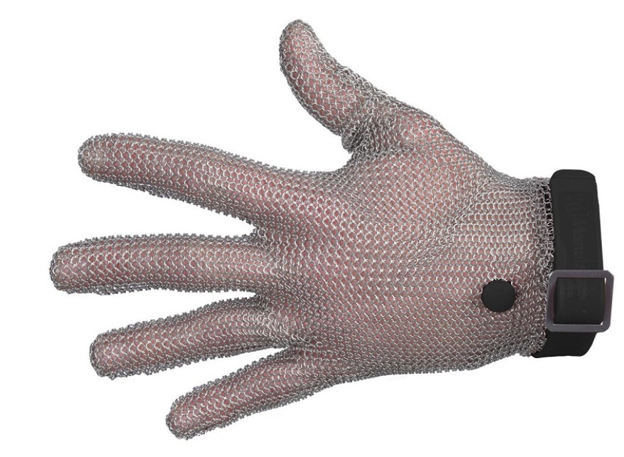 Oesterhandschoen, malienkolder, uitbeenhandshoen, maat XL